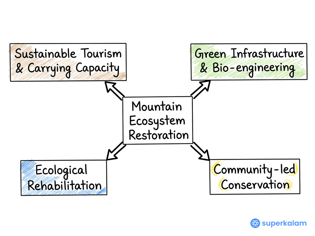 Restoring Mountain Ecosystems: A Central Approach