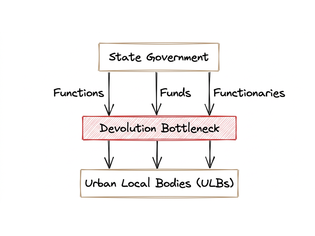 Devolution bottleneck from state