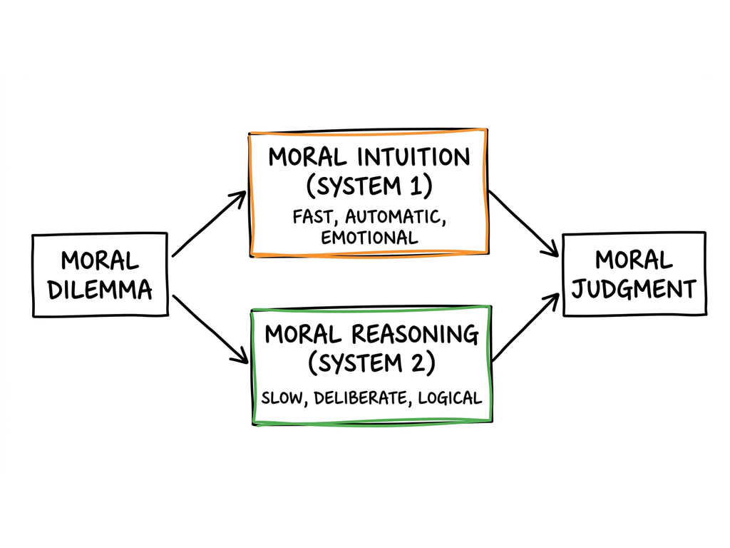 Moral Dilemma, Intuition, Reasoning, Judgment
