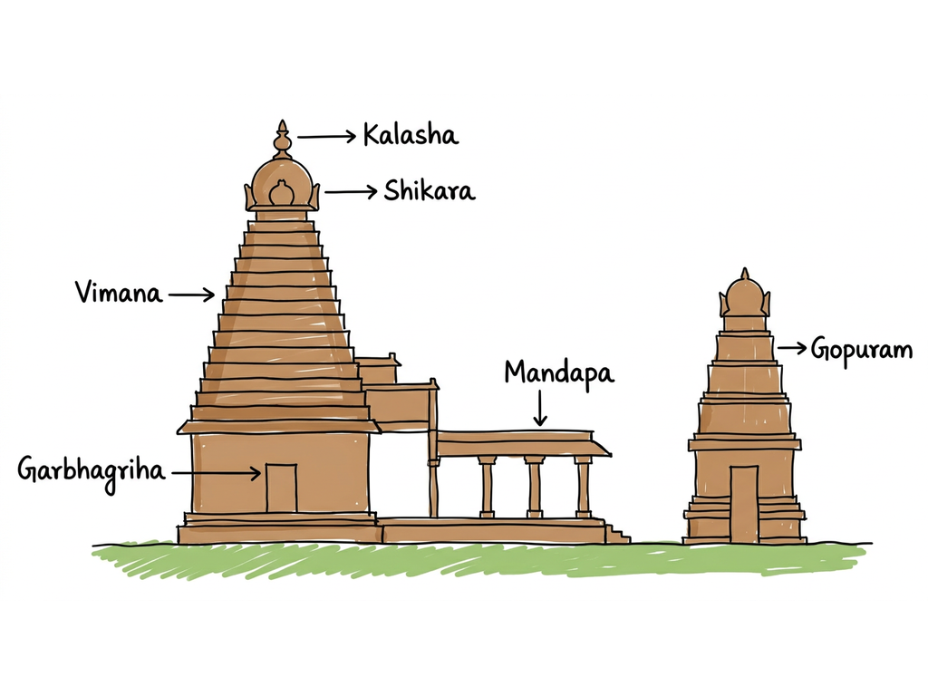South Indian Temple Architectural