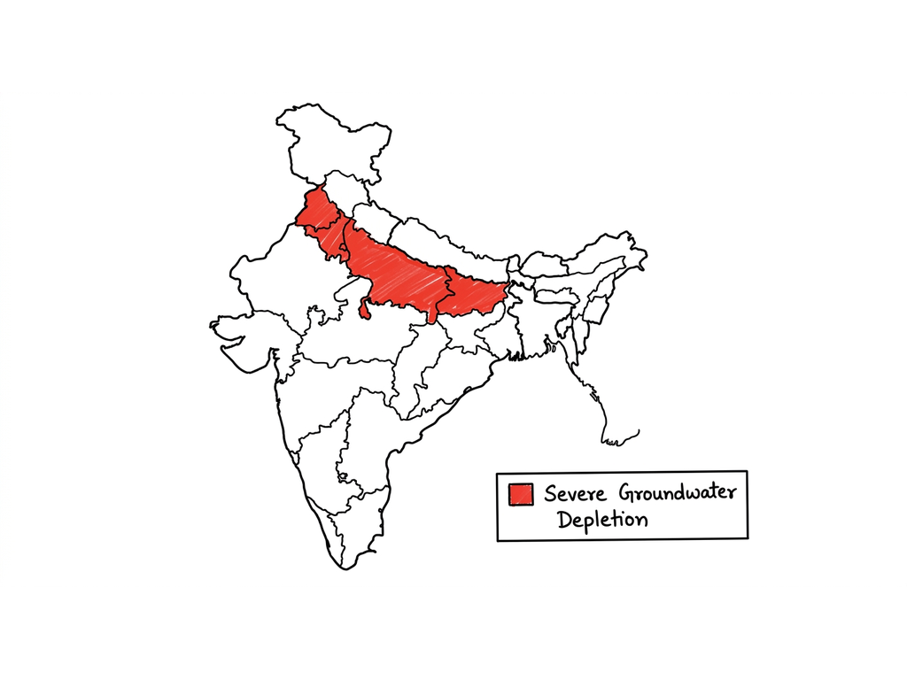 Groundwater depletion in India