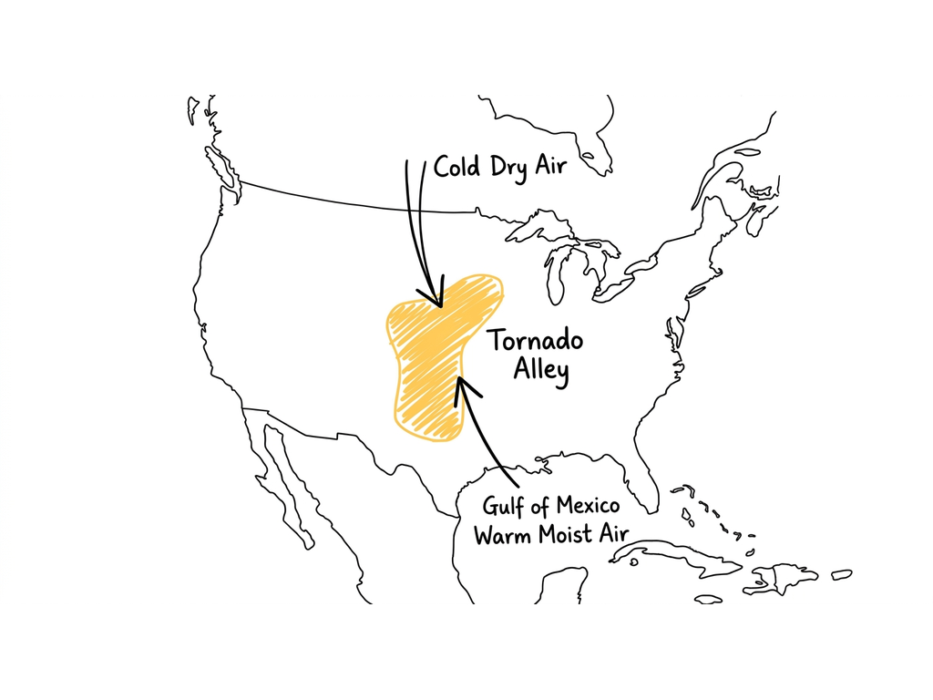 Tornado Alley Air Mass Interactions