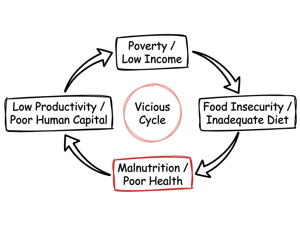 Poverty: the Cycle of Malnutrition and Insecurity