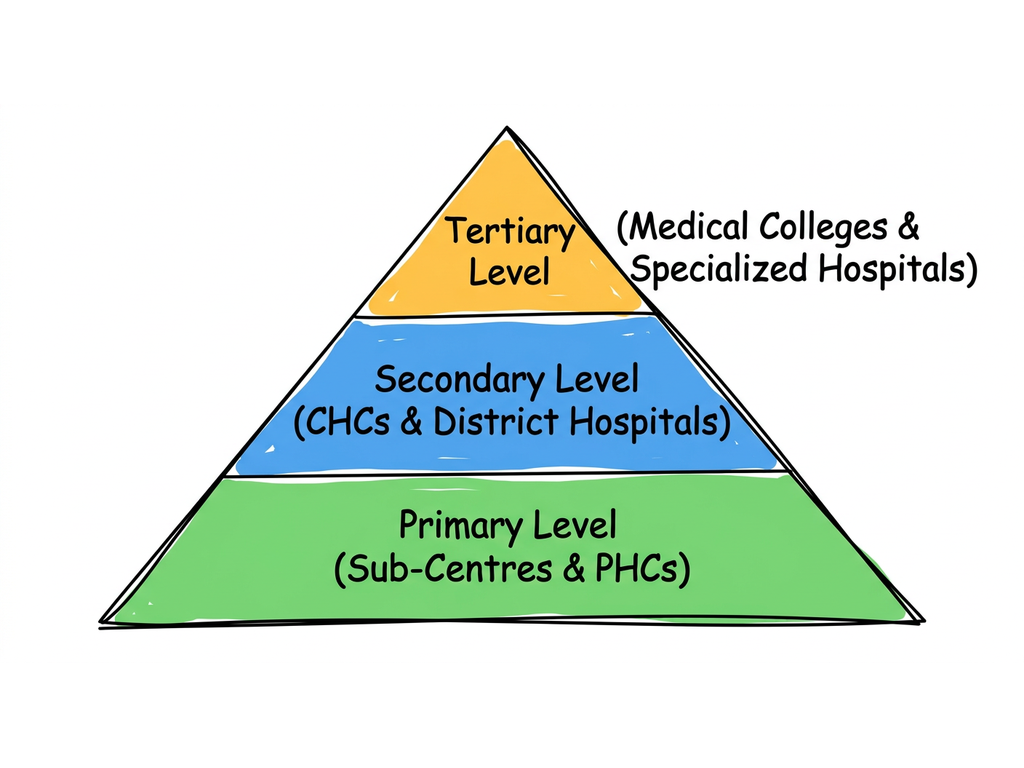 Healthcare System Levels in India