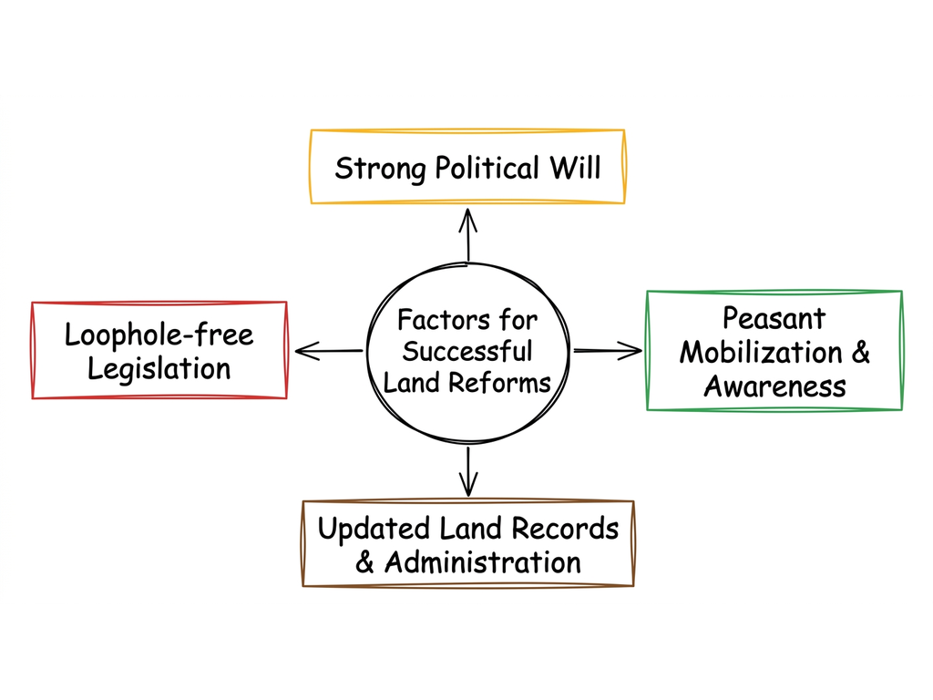 Factors for Successful Land Reforms