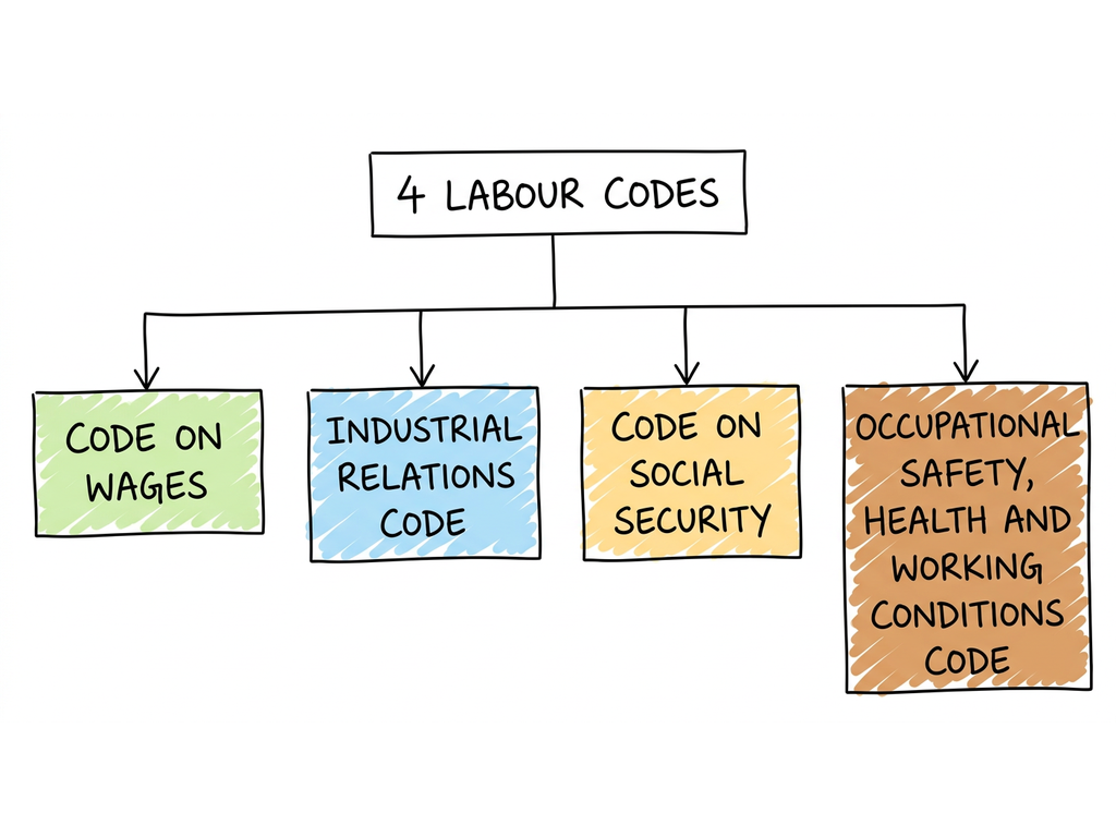 India's 4 New Labour Codes