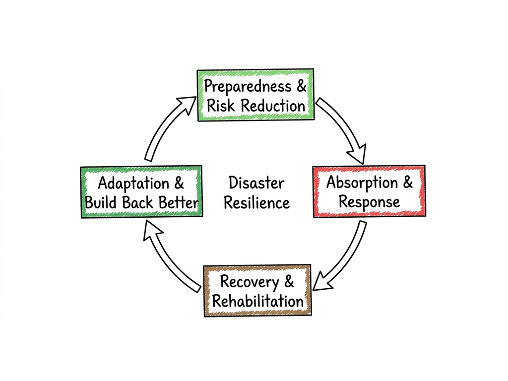 Disaster Resilience Management Cycle Model