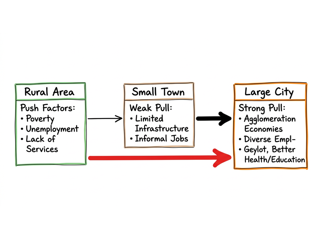 Rural to Urban Migration Push-Pull Factors