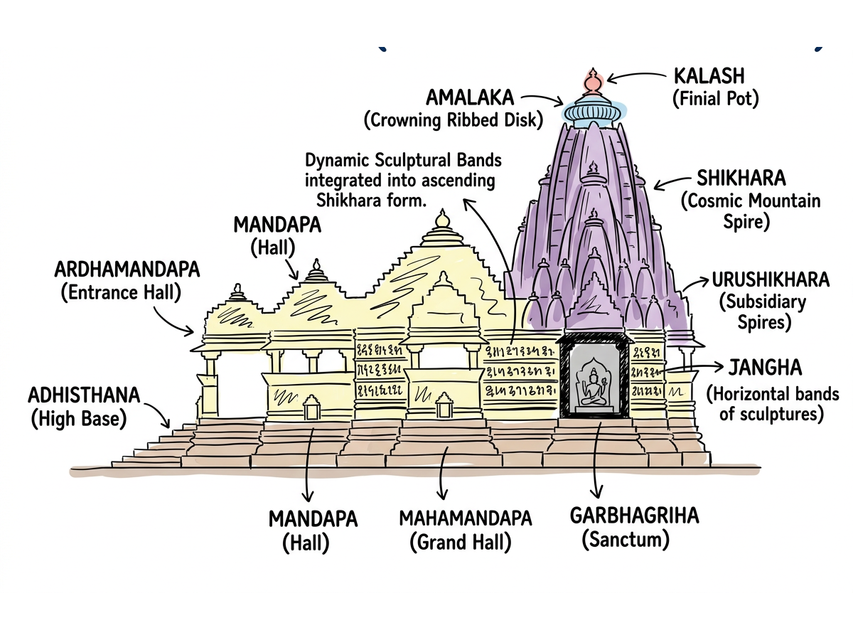 Khajuraho Temple Architecture