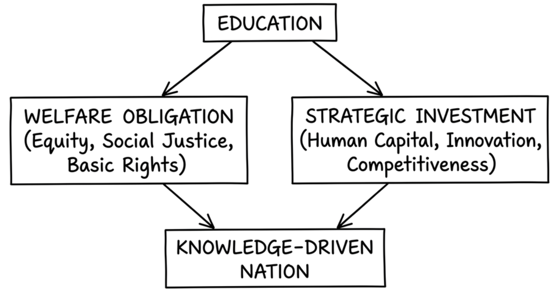 Education as Welfare Obligation and Strategic Investment for a Knowledge-Driven Nation