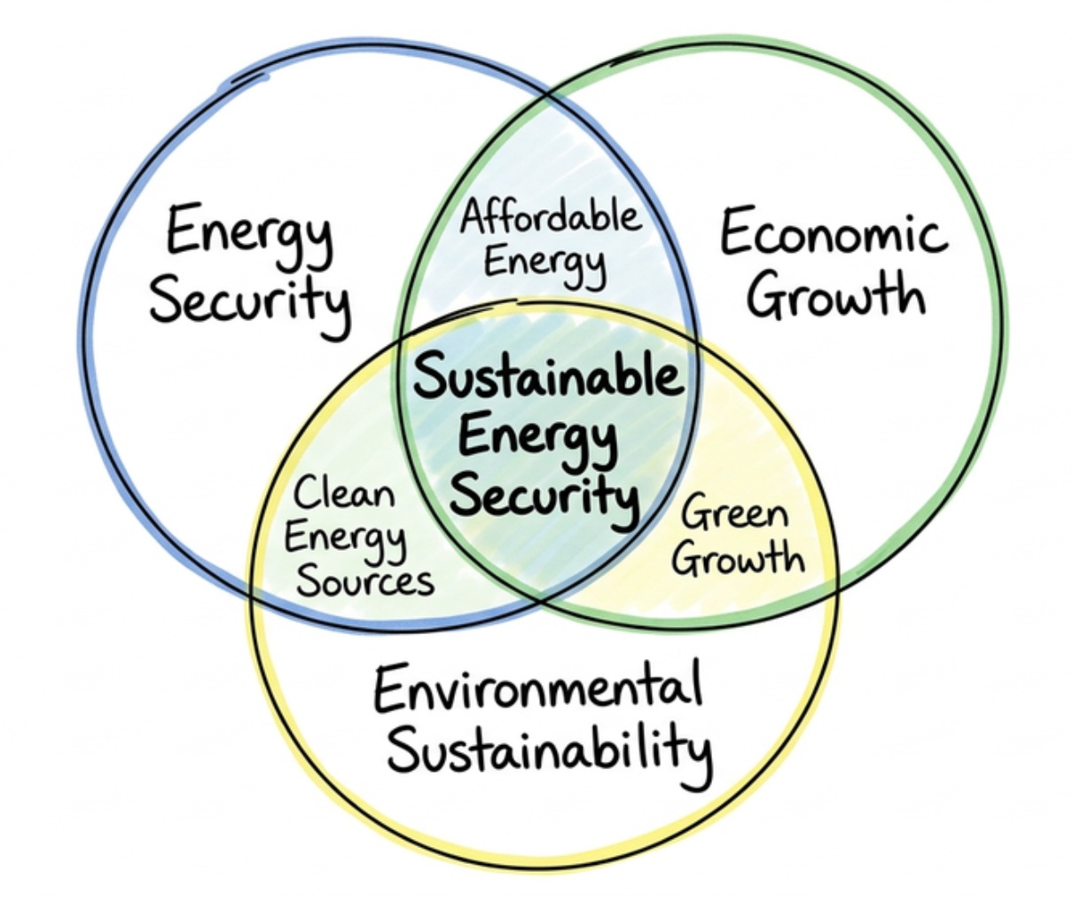 Sustainable Energy Security through Energy, Economic and Environmental Balance