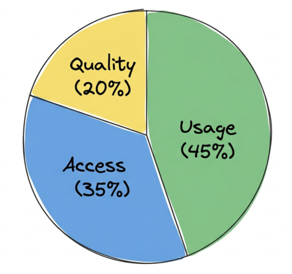 Composition of Financial Inclusion Index Parameters