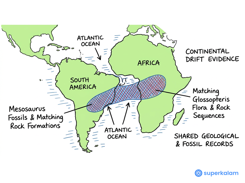 South America and Africa coastline fitting