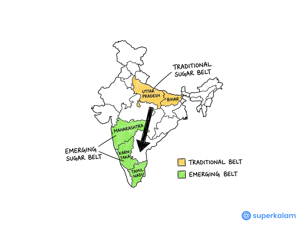 India's Traditional Sugar Belt Uttar Pradesh Bihar
