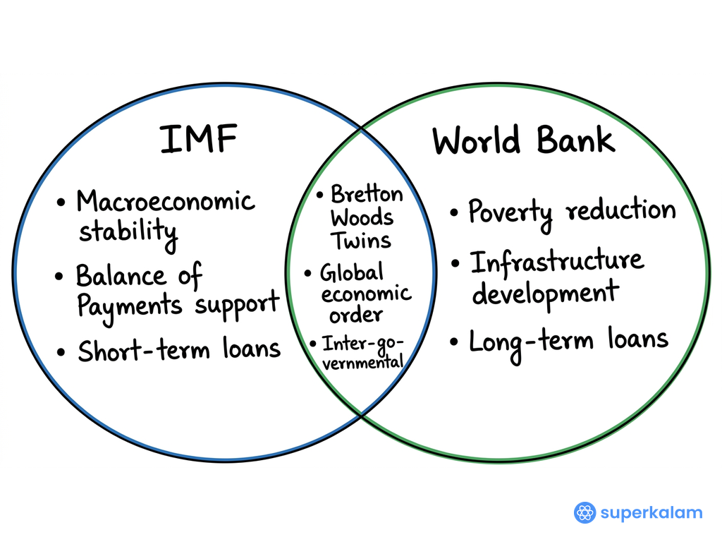IMF Venn Diagram Overlapping Circles