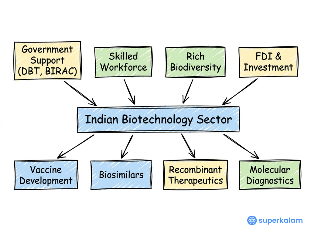 Government Support DBT BIRAC Top Down Flowchart