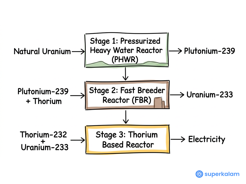 India's Three Stage Nuclear Programme