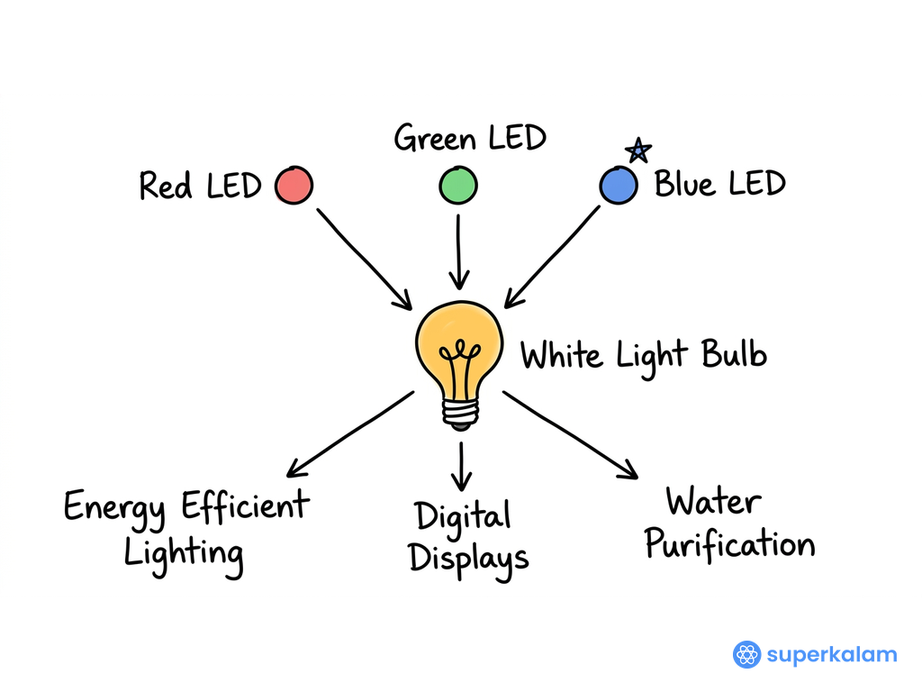 Red Green Blue LED Light Sources