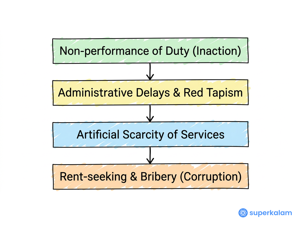 Top-down flowchart with sequential rectangular boxes