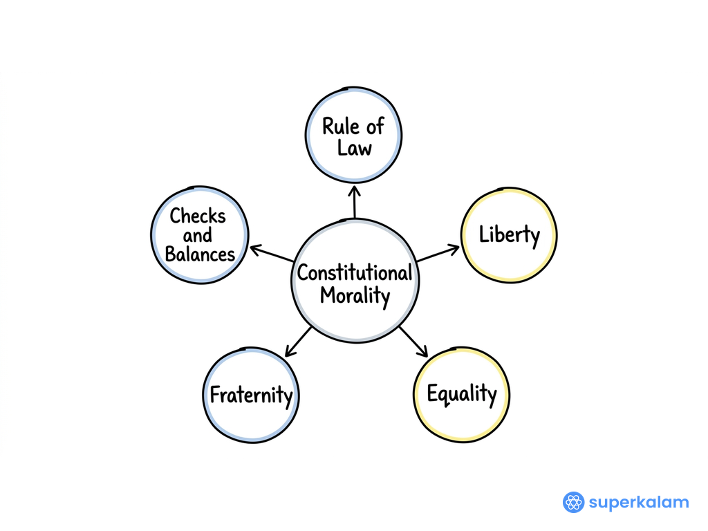 Constitutional Morality Hub and Spoke Diagram