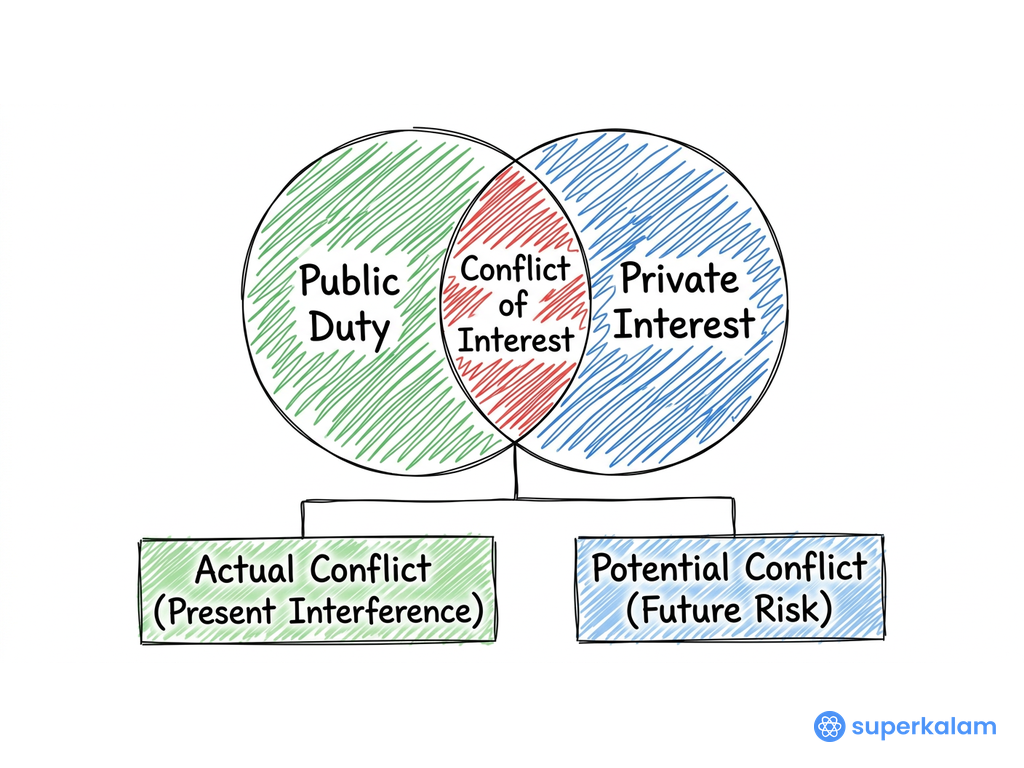 Venn Diagram of Public Duty and Right