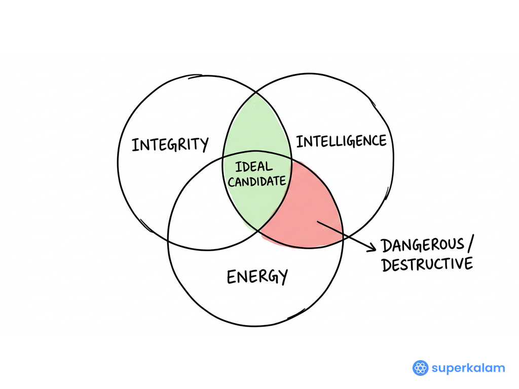 Venn Diagram of Integrity Intelligence Energy