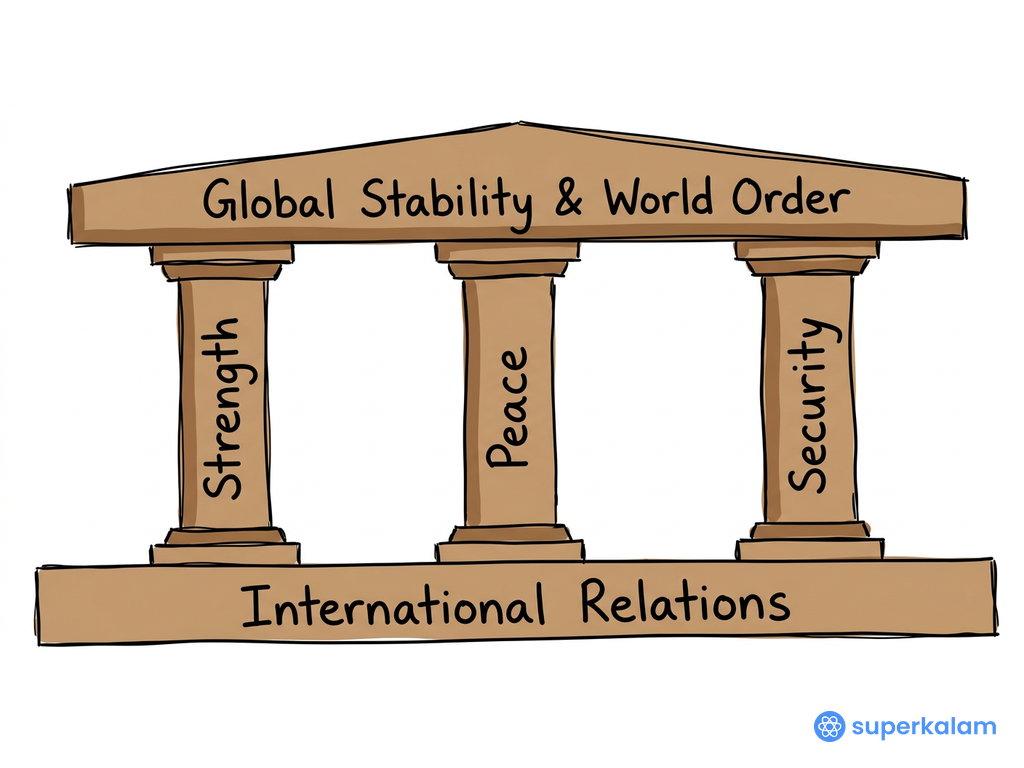 Classical Temple Structural Pillar Diagram