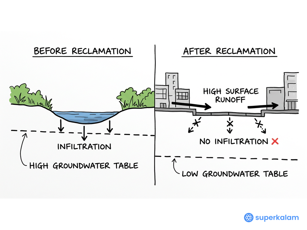2021 Before Reclamation Cross Section Comparison