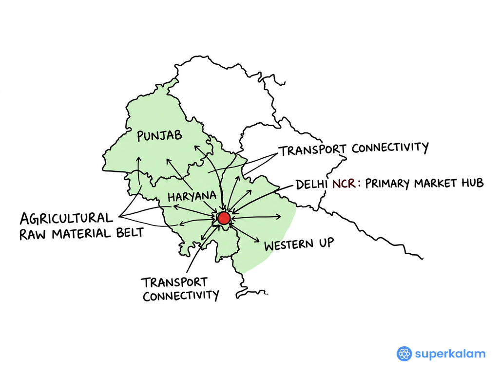 North West India 2019 Thematic Map