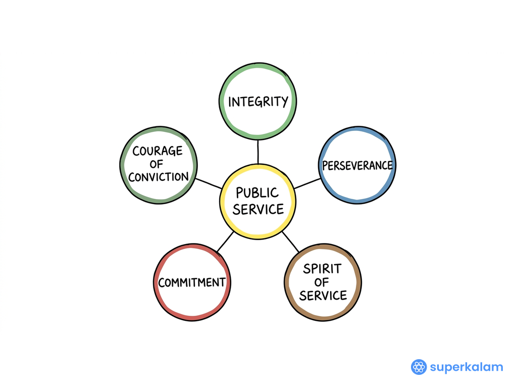 Public Service radial hub and spoke diagram